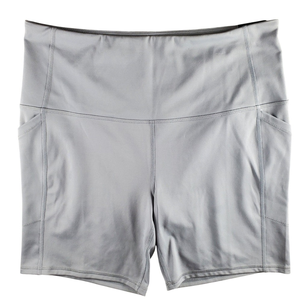 DSG Momentum Ultra High Rise 7"‎ Inseam Bike Short Wet Cement Gray Womens XL New